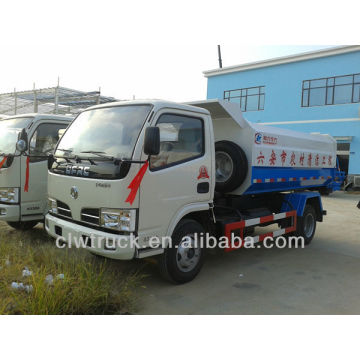 De alta calidad Dongfeng mini colgantes barriles camión de basura